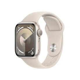 新品未開封 Apple アップル Apple Watch Series 9 GPSモデル 41mm MR8T3J/A スターライトスポーツバンド S/M 4549995400793
