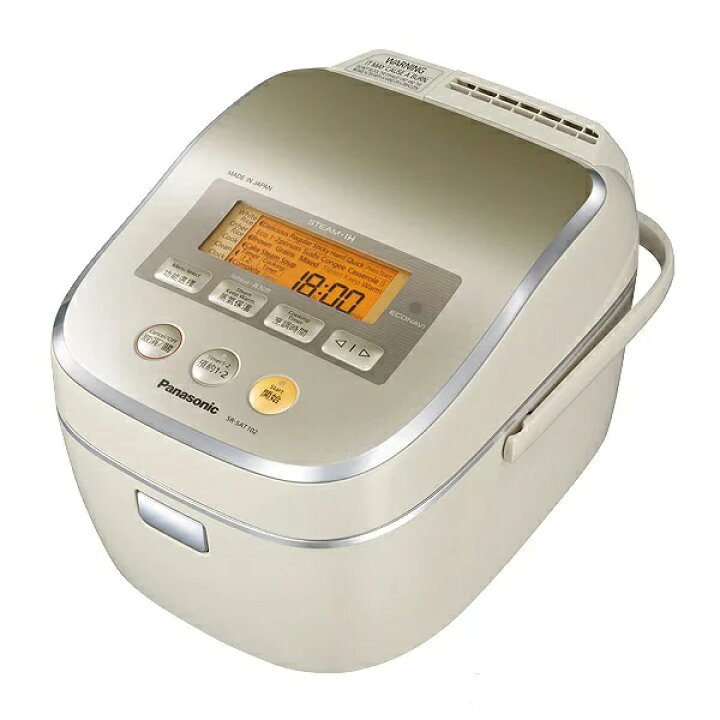 楽天市場】[新品] Panasonic 海外仕様 炊飯器 SR-SAT102-N 220V 50Hz 