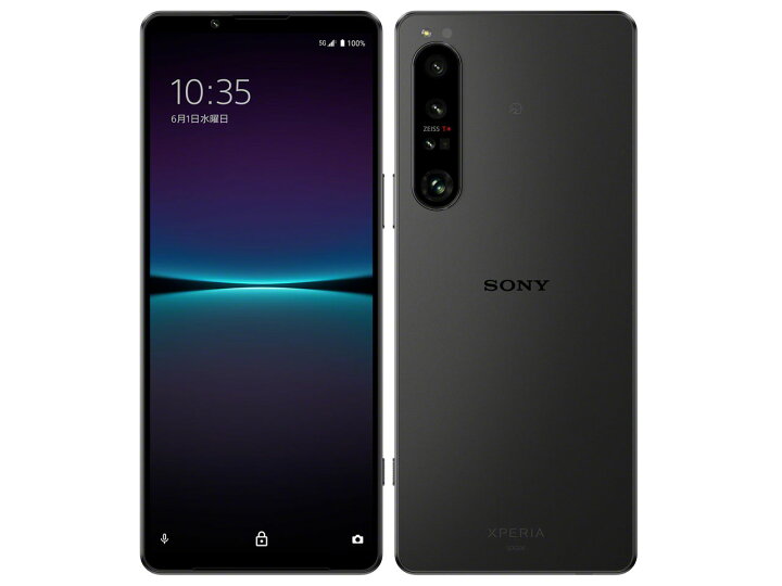 楽天市場】[新品] au SONY Xperia 1 IV SOG06ブラック SIMロック解除済  
