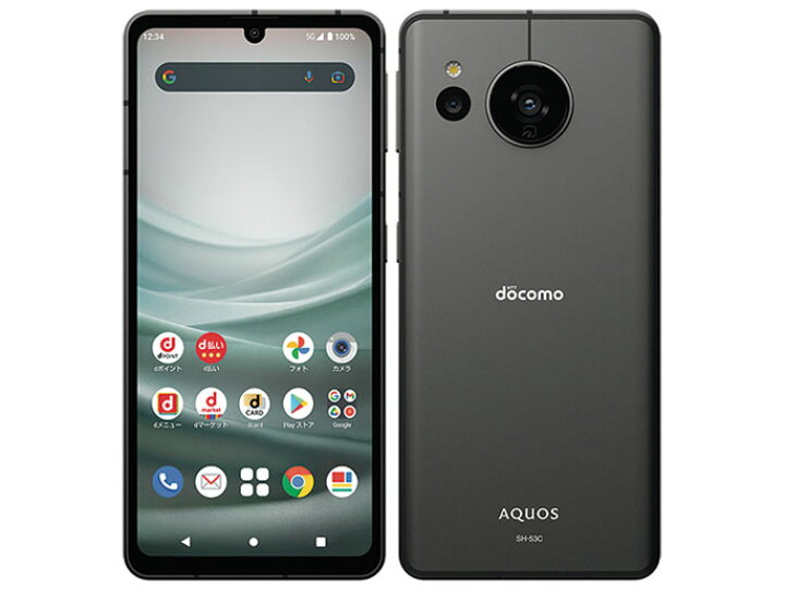 楽天市場】[新品] docomo AQUOS sense7 SH-53C 本体 ブラック SIM 
