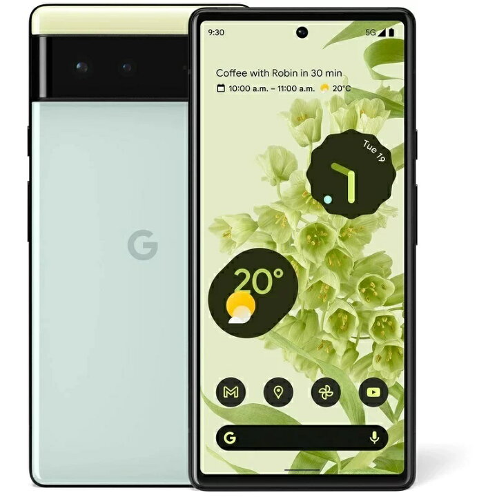 楽天市場】[新品] Google Pixel 6 256gb 本体 sorta seafoam SIMフリー 