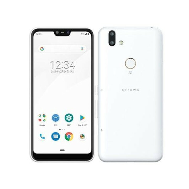 楽天市場】[新品] 富士通 arrows M05 本体 (ホワイト)白 WHITE SIM  