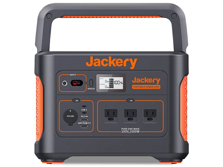楽天市場】[新品] Jackery ポータブル電源 1000 大容量バッテリー 