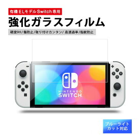 【楽天ポイント最大8倍】有機el switch 保護フィルム nintendo switch フィルム ブルーライトカット 有機el用 全面フィルム ガラスフィルム ガラス 目に優しい 画面保護 液晶保護 クリア 強化ガラスフィル 1000円ポッキリ