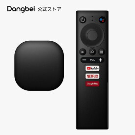 ストリーミングドングル 4K Streaming Dongle Android TV 10.0搭載 プロジェクター通用【プライム Netflix Hulu TVer Abema TV DAZNなどVODサービスに対応/4K UHD】