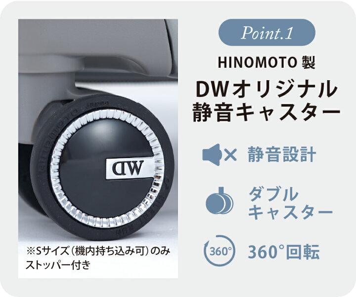 楽天市場】【公式】 ダニエルウェリントン キャリーケース 大サイズ 