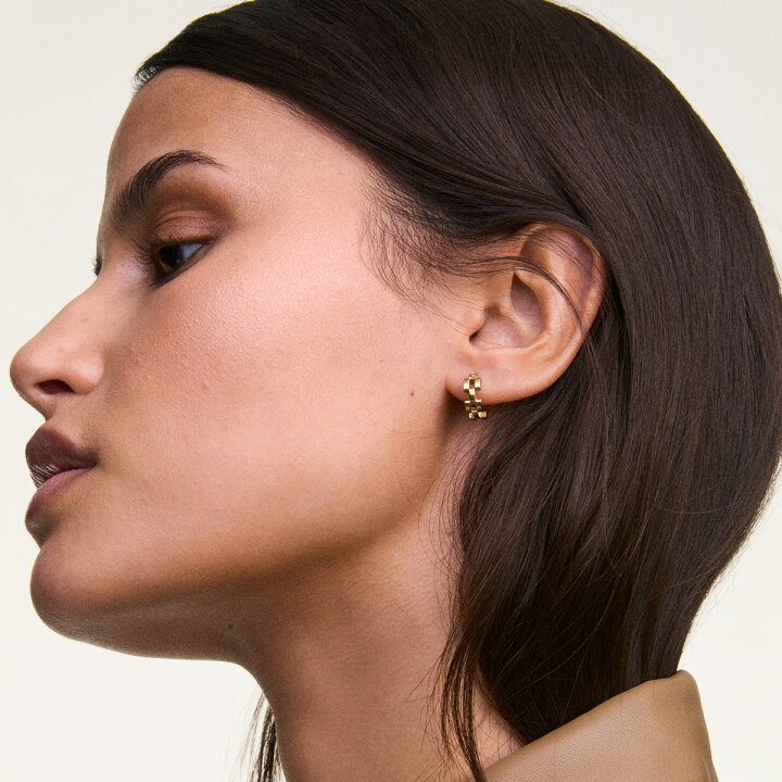 ダニエルウェリントン DANIEL WELLINGTON 5-LINK EARRINGS ピアス アクセサリー DW00400960 レディース ローズゴールド WQ00055401