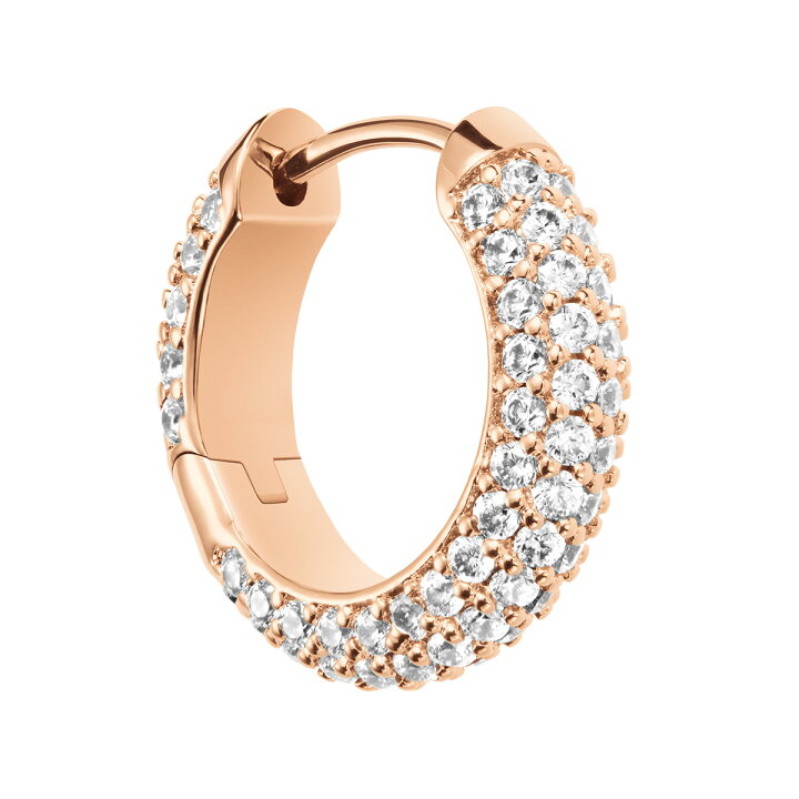 ダニエルウェリントン/ピアス/ゴールド/月/匿名配送/送料無料 ピアス Crystal Hoop Earring レーディスピアス ローズゴールド／シルバー／ゴールド 片耳用 レディース メンズ