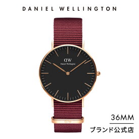 腕時計 メンズ レディース ダニエルウェリントン DW Classic Black Roselyn 36mm 時計 ブランド 20代 30代 ウォッチ おしゃれ かっこいい 上品 ビジネス シンプル ローズゴールド シルバー 大人 ブラック ギフト プレゼント 祝い 記念 公式 2年保証 送料無料