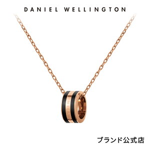 �_��������2�N�ۏ؁^ �l�b�N���X ���f�B�[�X �_�j�G���E�F�����g�� DW Emalie Necklace Black �A�N�Z�T���[ �W���G���[ ��l 20�� 30�� �u�����h �l�C ��i �V���v�� ���[�Y�S�[���h �V���o�[ �u���b