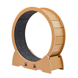 【先着クーポンで2000円OFF！！】＼楽天1位／キャットホイール ルームランナー 猫 ランニングホイール キャットウォーク 回転 おもちゃ 木製 猫ホイール 室内運動用 自走式 マット付き 犬猫のおもちゃ 運動不足 ストレス解消