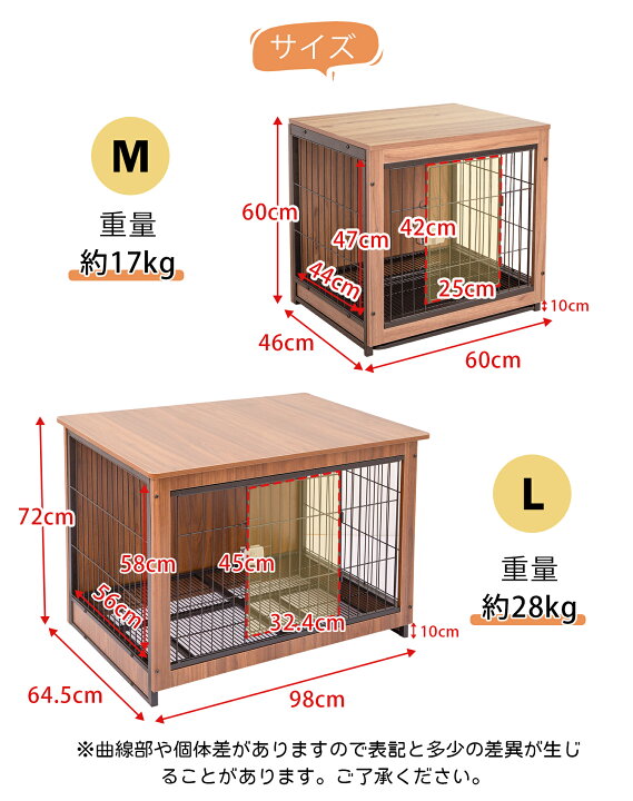 楽天市場】【先着クーポンで20%OFF！！】犬ケージ 木製 屋根付き 