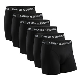 【送料無料】[DANISH ENDURANCE] 6枚組 ボクサーパンツ メンズ 下着 コットン 綿 吸水速乾 通気性