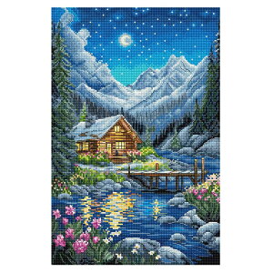 LETISTITCH クロスステッチ刺繍キット レティスティッチ【Moonlit night】お取り寄せ商品/納期30〜90日程度