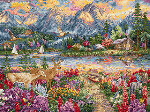 LETISTITCH NXXeb`hJLbg eBXeBb`ySpring Mountain Majestyz񂹏i/[30`90x