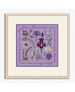 Le Bonheur des Dames NXXeb`hJLbg A Mauve And Blue Flowers tX@S҂璆Ҍ