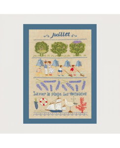 Le Bonheur des Dames �N���X�X�e�b�`�h�J�L�b�g �A�� �y 7���T���v���[ �z �t�����X �@�N���X�X�e�b�`�ƃv�`�|����