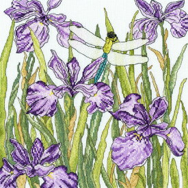 Bothy Threadsクロスステッチ 刺繍キット 【Iris Garden / アイリスの庭】 イギリス