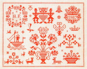 t NXXeb` hJLbg yRED SAMPLERz f}[N̐E@f}[N AイLbg