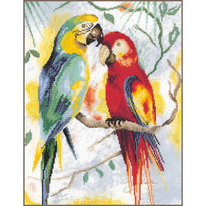 ���i�[�e�@�N���X�X�e�b�` �h�J�L�b�g �yPARROT TALK �zLanArte�V���[�Y�@ �A�������イ�L�b�g �@�x���M�[�@�����҂���㋉�Ҍ���