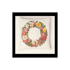 eA@O[xk[@NXXeb`hJLbg yroses wreath - cushion zҁ[㋉Ҍ 񂹃Lbgi[30-90xj