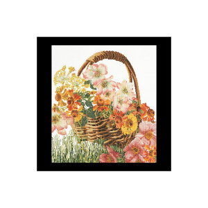 �e�A�@�O�[�x���k�[���@�N���X�X�e�b�`�h�J�L�b�g �yFlower Basket �z�����ҁ[�㋉�Ҍ��� �������񂹃L�b�g�i�[����30-90�����x�j