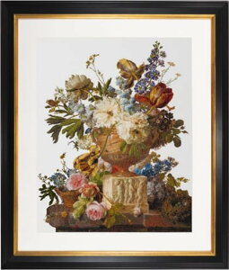 eA@O[xk[@NXXeb`yAC[_zhJLbg yStill Life with Flowers in a Alabaster Vase zҁ[㋉Ҍ 񂹃Lbgi[30-90xj