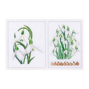 �e�A�@�O�[�x���k�[���@�N���X�X�e�b�`�h�J�L�b�g �ySnowdrops Panel�z�����ҁ[�㋉�Ҍ��� �������񂹃L�b�g�i�[����30-90�����x�j