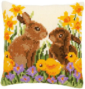 �x���o�R �N���X�X�e�b�` �h�J�L�b�g �yRABBITS WITH CHICKS�z �����@�x���M�[