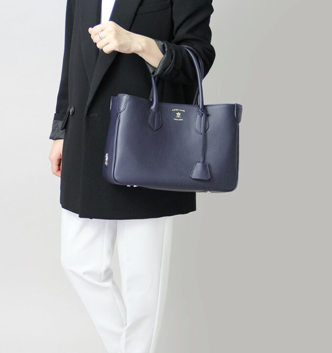 楽天市場】admj バッグ トート トートバッグ マザートート A4 横入れ  