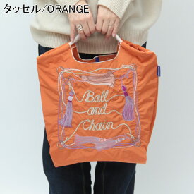 【正規】ボールアンドチェーン 正規 ball&chain バッグ エコバッグ オリジナル ショッピングバッグ Mサイズ/Lサイズ ORIGINAL A4 刺繍 トート 軽量 刺繍 大容量 SAN HIDEAKI MIHARA 三原英詳 or-classic-m or-classic-l【公認】【楽ロジ】