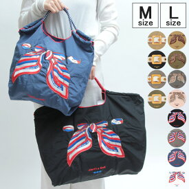 【正規】ボールアンドチェーン 正規 ball&chain バッグ エコバッグ サンヒデアキミハラ コラボ ショッピングバッグ Mサイズ/Lサイズ A4 刺繍 トート ショルダー 軽量 刺繍 SAN HIDEAKI MIHARA 三原英詳【公認】【楽ロジ】