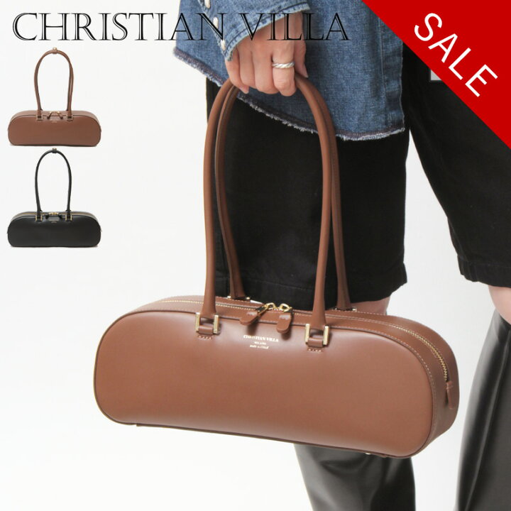 楽天市場】【クーポン】【50％OFF】CHRISTIAN VILLA ボストンバッグ 