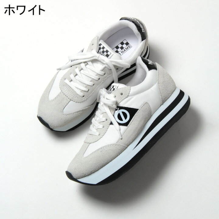 楽天市場】【正規品】ノーネーム スニーカー 厚底 NO NAME flex 