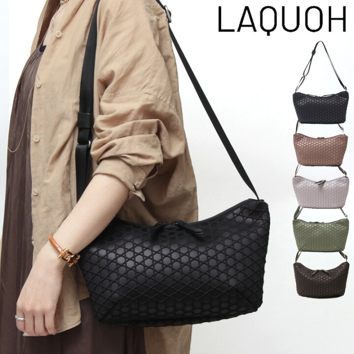 楽天市場】【10％クーポン】ラクーオ バッグ LAQUOH ショルダーバッグ  