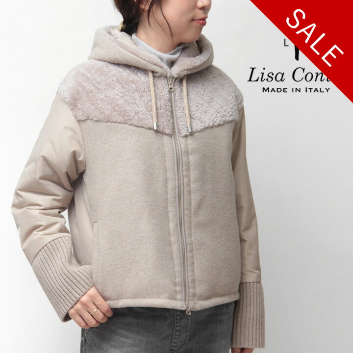 楽天市場】【30％OFF】Lisa Conte コート リサ コンテ ショート丈 