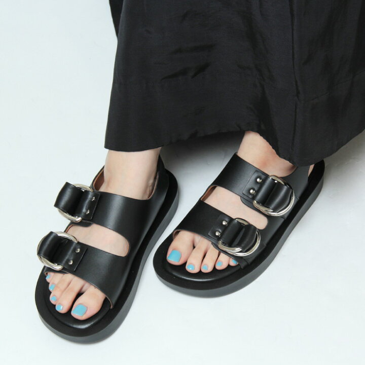 楽天市場】カミナンド サンダル CAMINANDO 厚底 フラット 