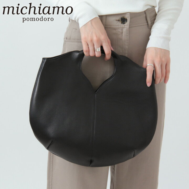 楽天市場】michiamo ミキアモ ハンドバッグ レディース 本革 キップ  