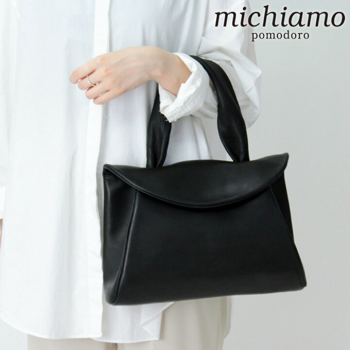 楽天市場】michiamo ミキアモ トートバッグ 本革 ソフトキップ  
