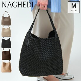〔クーポン〕【一部セール】【正規品】ナゲディ レディース NAGHEDI バッグ ショルダーバッグ A4 横入れ ワンショルダー 肩掛け Nomad Medium Hobo SN04023LD メッシュ ノマド ホーボー nomadohobo【セール品は返品不可】