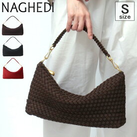 〔クーポン〕【正規品】ナゲディ バッグ NAGHEDI ショルダーバッグ レディース ワンショルダー 肩掛け Porto Small Half-Moon Bag SN41262LD メッシュ ポルトハーフムーンバッグ ★
