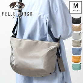 【10％クーポン】ペレボルサ バッグ PELLE BORSA ショルダーバッグ 斜めがけバッグ 軽量 防水 レディース ブラック ベージュ ブラウン アイボリー グレージュ ブルー オレンジ Cheers チアーズ pelleborsa 4672 4643