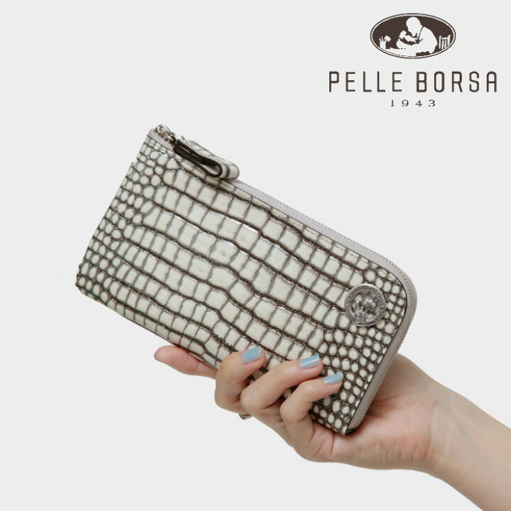 楽天市場】【10％クーポン】ペレボルサ 財布 PELLE BORSA 長財布 L字 