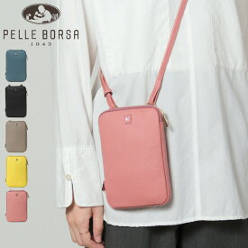 【10％クーポン】ペレボルサ バッグ PELLE BORSA お財布ポシェット スマホショルダー スマホポシェット ショルダーバッグ 斜めがけ Reinetto レネット 本革 レディース pelleborsa 4784