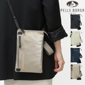 【10％クーポン】ペレボルサ バッグ PELLE BORSA ショルダーバッグ チアーズ Cheers 縦型 斜めがけバッグ ナイロン 軽量 防水 レディース pelleborsa 5205