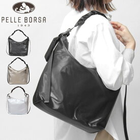 【10％クーポン】ペレボルサ バッグ PELLE BORSA ショルダーバッグ Cheers チアーズ シャーリング 軽量 防水 抗菌 防臭 A4 横入れ 肩がけ pelleborsa 5210 ◇