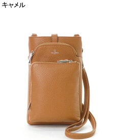 【10％クーポン】ペレボルサ バッグ PELLE BORSA スマホショルダー スマホポシェット ショルダーバッグ スリムポシェット 斜めがけ Comfy コンフィー 本革 シュリンクレザー レディース メンズ pelleborsa 6701