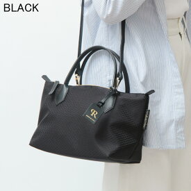 【クーポン】【正規品】ロベルタピエリ トートバッグ ROBERTA PIERI ナイロン mini duffle nd tatami jacquard タタミ ジャガード 2way ショルダー 本革 軽量バッグ 肩掛け 斜め掛け レディース ★
