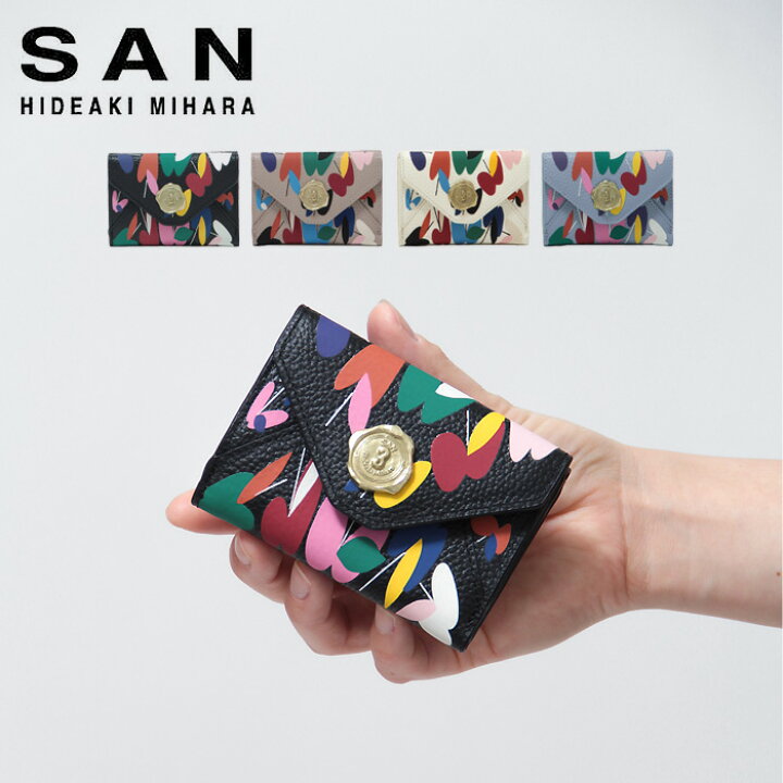 楽天市場】【クーポン】san hideaki mihara サンヒデアキミハラ 財布 