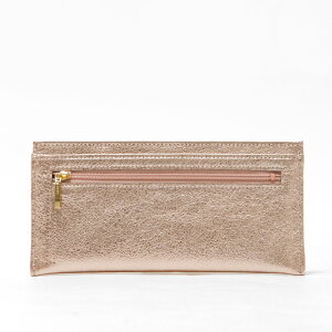 財布 超薄型財布 極薄型長財布 2wayポケットウォレット レディース メンズ 薄い スリム 軽い 本革 日本製 introduction イントロダクション 1901-442p プラチナ ゴールド/金 シルバー/銀 ピンク ★